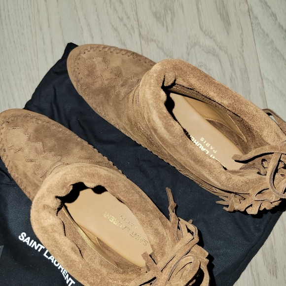Saint Laurent Nino Frange Bootie Size 35 EU / 5 US - Picture 6 of 6